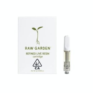 1G VAPE CARTRIDGE – RAW GARDEN