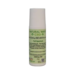2500mg CBD Gel Roll-On | Muscles & Joints | Natural Ways CBD