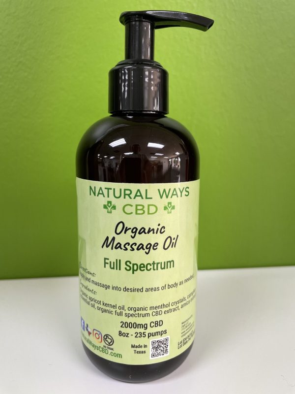 CBD Massage Oil | Natural Ways CBD