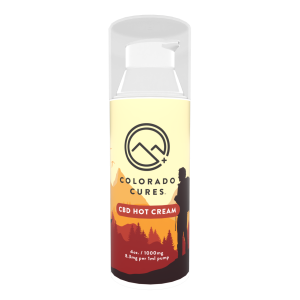 Colorado Cures - CBD Hot Cream 1000mg 4oz
