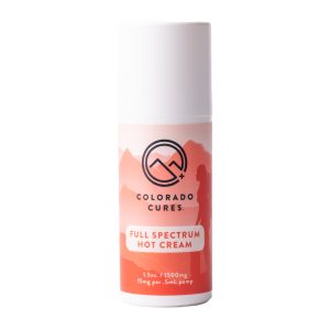 Colorado Cures - Full Spectrum Hot Cream 1500mg 1.5oz