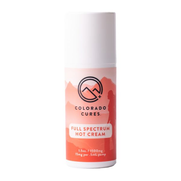 Colorado Cures - Full Spectrum Hot Cream 1500mg 1.5oz