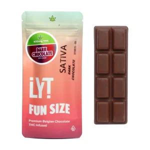 Dark Chocolate Bar Fun Size Sativa 800mg - Shroom Land Hub