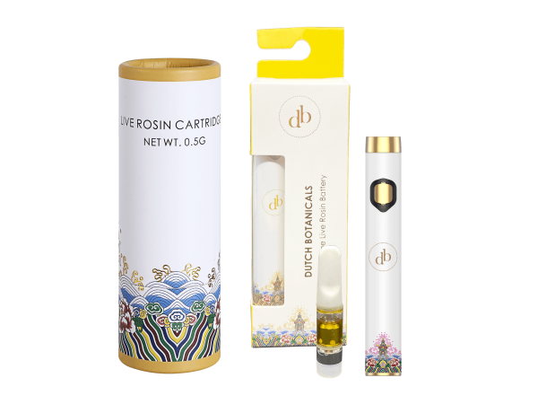 Dutch Botanicals - Live Rosin Cartridge - Sugar Cookies (I)