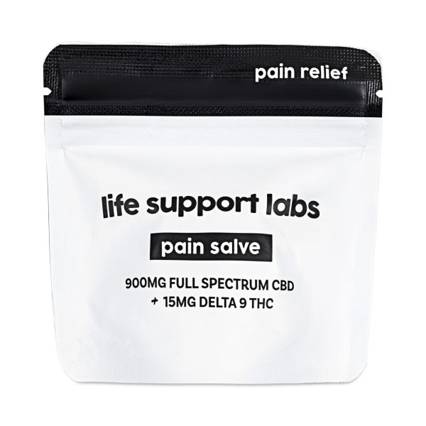 LIFE SUPPORT LABS 900mg Full Spectrum CBD & 15mg Delta 9 THC 7mL Salve