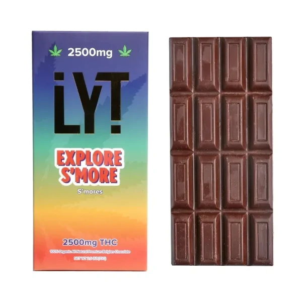 Lyt Explore S’more Chocholate Bar 2500mg - Shroom Land Hub