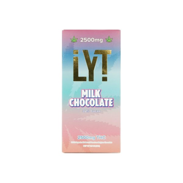 LYT Milk Chocolate Bar 2500mg - Shroom Land Hub