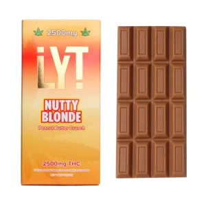 LYT Nutty Blonde Chocolate Bar 2500mg - Shroom Land Hub
