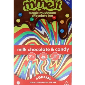 Milk Chocolate & Candy Mmelt Magic Mushroom Chocolate Bar 6G - Shroom Land Hub