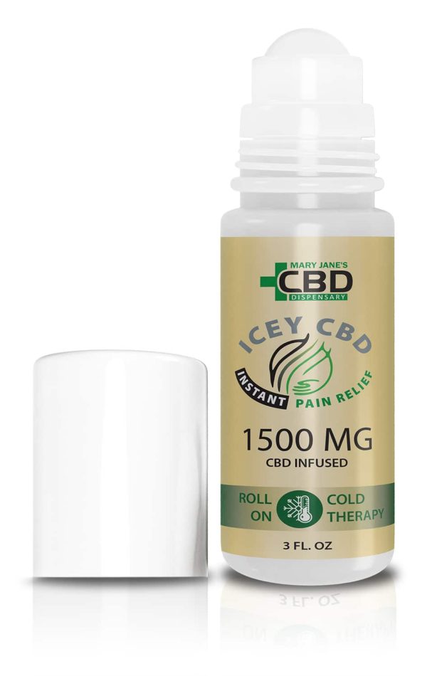 MJ CBD Icey Roll On Pain Relief - 1500MG ICEY