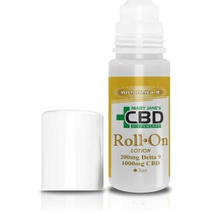 MJCBD CBD Roll On 1000mg Delta 9 200mg