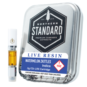 Northern Std Live Resin Indica Cart 500mg