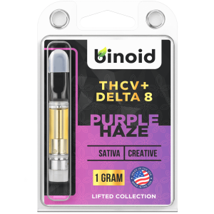 THCV + Delta 8 THC Vape Cartridge- Purple Haze